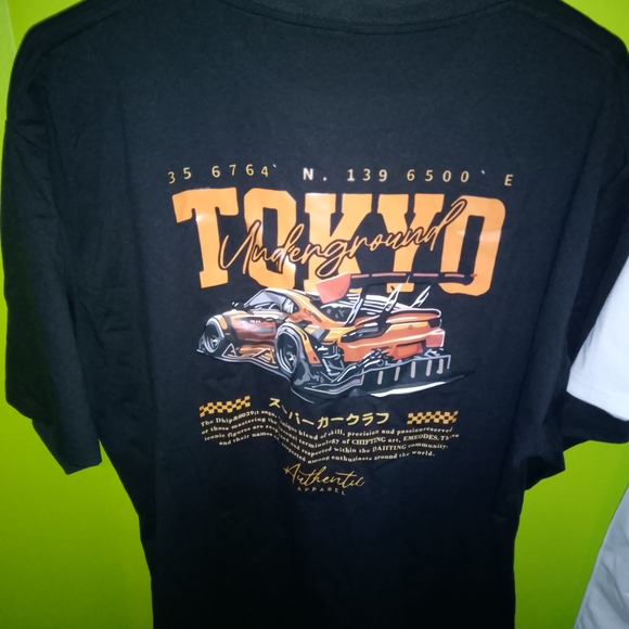 2 Japanese Racing T-shirts With Large Graphics In Size XL - Picture 4 of 5